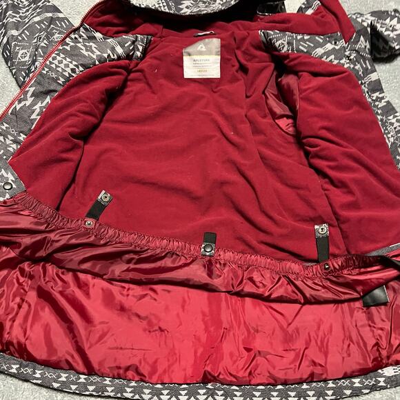 Aperture Coat Womens Medium SnowBoarding Ski Waterproof Jacket Gray - Picture 6 of 8